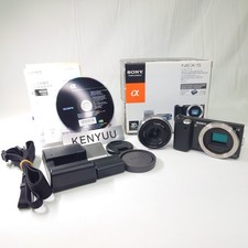 Sony Alpha NEX-5 14.1MP Digital Camera - Black SEL16F28 BOX Kit From JAPAN
