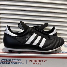 New Adidas Copa Mundial Leather Soccer Cleats Black White Men’s Size 6.5 015110