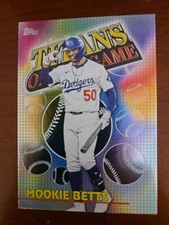 2025 Mookie Betts Topps Series1 Titans of the Game  TOG8 Dodger Insert Shortstop