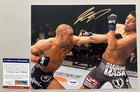 GEORGES RUSH ST PIERRE 'GSP' Hand Signed 8'x10' Photo UFC + PSA DNA COA