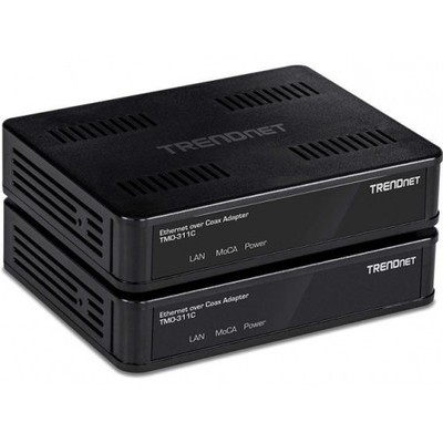 Trendnet TMO-311C2K MOCA 2.0 ETHERNET OVER COAX ADAPTER (2-PACK)