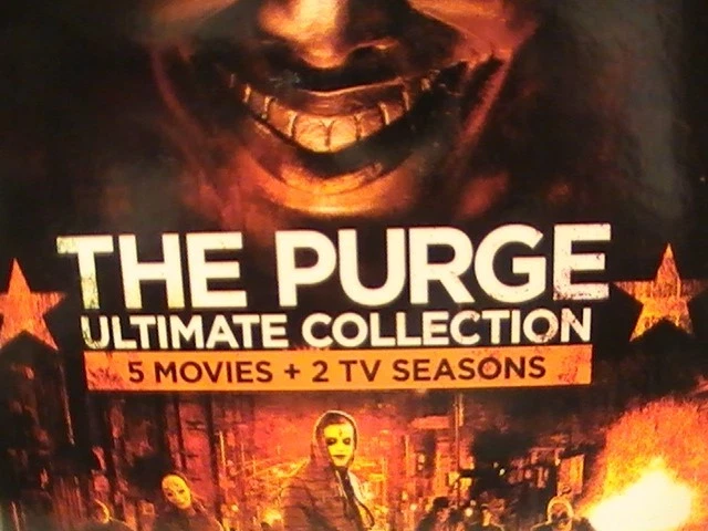 The Purge Ultimate Collection 8 DVD 2022 Chavarria Grillo Mitchell Noel Tomei R - Image 3 of 4