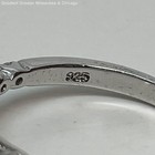 925 Sterling Silver CZ Ring, 3.4g — photo 3