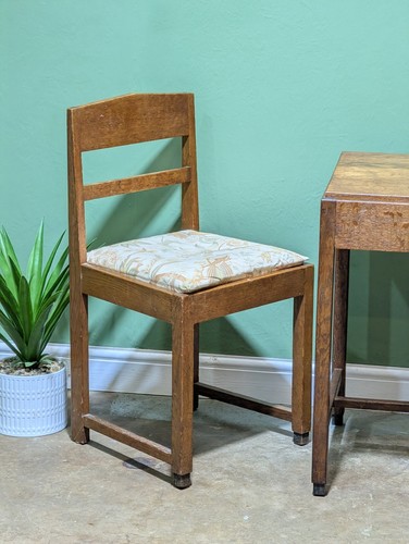 Vintage Danish Oak Table And Chairs 1950s Dutch Kitchen Breakfast Bar Coffee - Picture 2 of 15