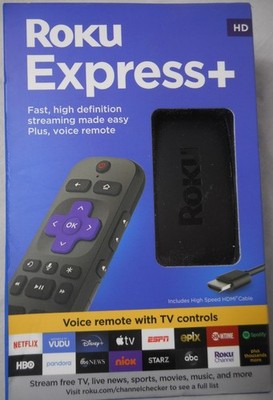  Roku Express+ HD Streaming Media Player 3931RW-NEW-FREE SHIP