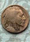 DATE-RESTORED obverse of higher-grade 1918 "Denver" buffalo nickel, LOW PRICE!