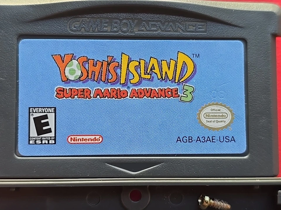 Yoshi's Island: Super Mario Advance 3 Nintendo Game Boy Advance Auténtico Guardado Foto 2 de 4