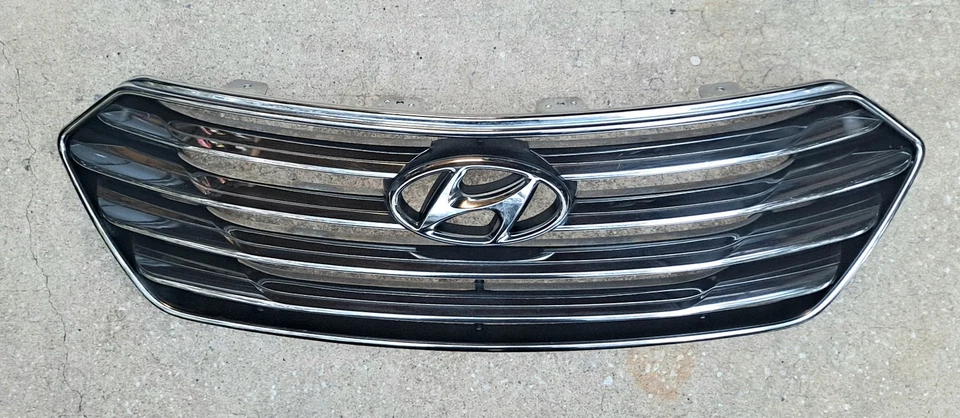 2013-2016 Hyundai Santa Fe Upper Grille Chrome 2014 2015 Foto 4 de 4