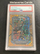 2022-23 Panini Prizm Paolo Banchero RC Rookie Bronze Fast Break 1/20 PSA 9