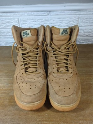 Nike Air Force 1 High Flax (882096-200) Athletic Sneakers Size Men s Size 11.5