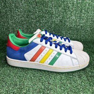 adidas gazelle silver green womens Adidas Superstars Rasta Black (UK 9) – Wear Garson main image 0