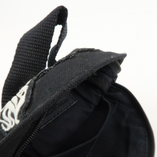 Authentic BALENCIAGA Logo Nylon Explorer Mini Shoulder Bag Black 656060 Used F/S - Picture 18 of 24