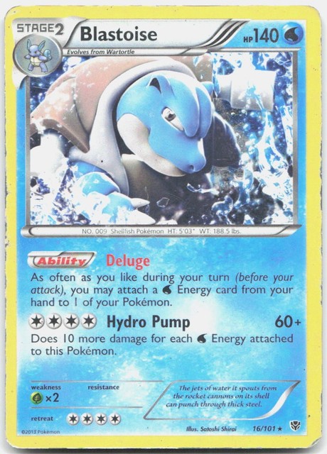 Blastoise #16 (Plasma Blast (2013))