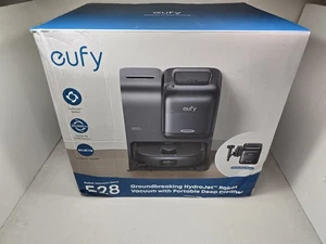 Eufy Robot sous vide Omni E28 Rouleaux HydroJet Système + Nettoyant en profondeur portable