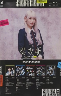 Minami Koike Sakurazaka46 B2 Poster Solo Lottery Prize