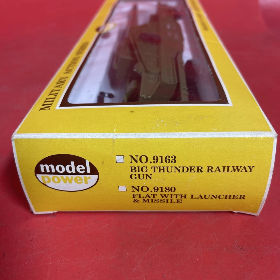 HO Model Power Military Action Series #9163 U.S. Army Big Cannon Car - Image 4 of 4