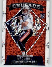 2021 Panini Rookies and Stars Crusade Red Disco Prizm Mac Jones #24 NE