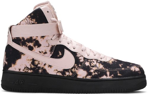 nike sneaker air force acid wash denim