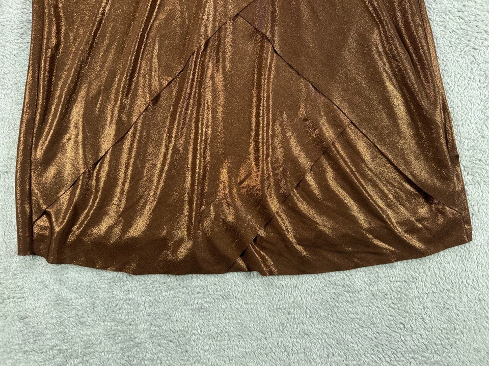 Blusa Camisa Blusa Chicos Travelers Talla 0 Tops Mujer Pequeña Bronce Top Cobre en Niveles Foto 4 de 4