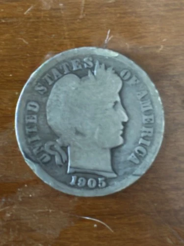 1905-O Barber Dime