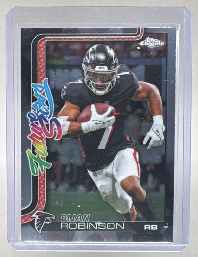 Bijan Robinson 2025 Topps Chrome #FS-9 Future Stars