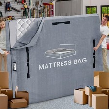 Mattress Bags for Moving and Storage, Queen Mattress Protector Waterproof Mat...