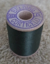 BELDING CORTICELLI Silk Thread RARE VINTAGE Fly Tying 9270 70 Yds. BEADING