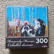 Cra-Z-Art Heavenly Horses Birch Grove 300-Piece Puzzle 7300