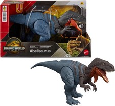 Mattel Jurassic World Rebirth Wild Roar Dinosaur Toy, 30 cm, Multicolor