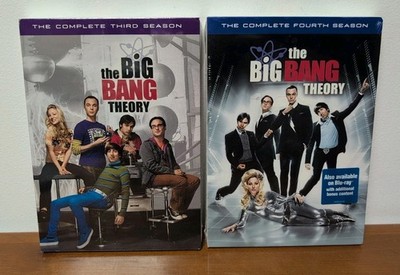 The Big Bang Theory The Complete Third 3 & Fourth 4 Season DVD Brand New Sealed