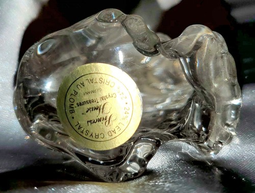 Princess House 24% Lead Crystal Rocking Lion Germany EUC - Picture 7 of 9