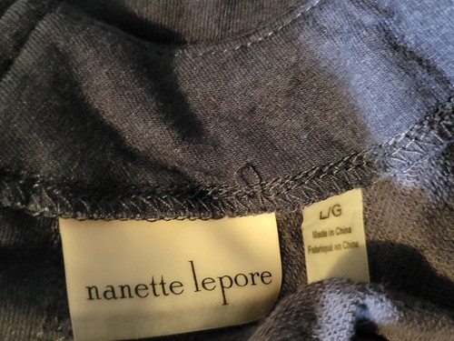 WOMENS NANETTE LEPORE LONG SLEEVE PULLOVER SWEATER SIZE LARGE (D) - Picture 5 of 5
