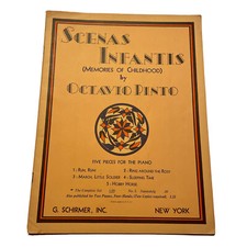 Scenas Infantis Memories of Childhood Octavio Pinto Complete Set Schirmer