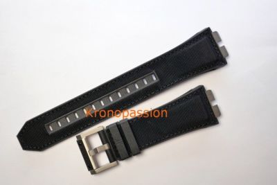 Hublot Black Strap with Buckle for King Power Fusion Oceanographic 48mm OEM New