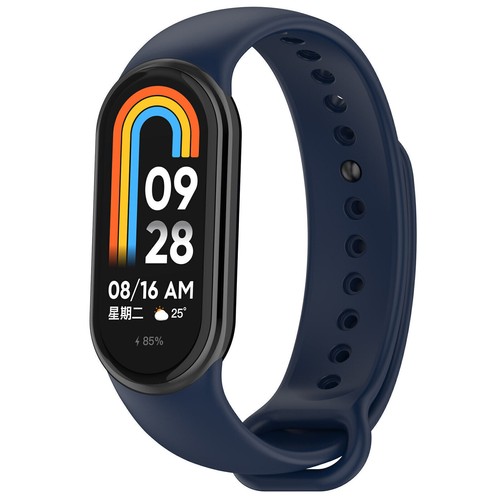Watch Band For Xiaomi Mi Band 9 8 Nylon/Silicone/Leather/Metal Strap Bracelet - Picture 305 of 467
