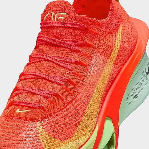 Women's Nike Air Zoom Alphafly NEXT% 3 Running Shoes - Bright Crimson FD8315 600 - Picture 18 of 21