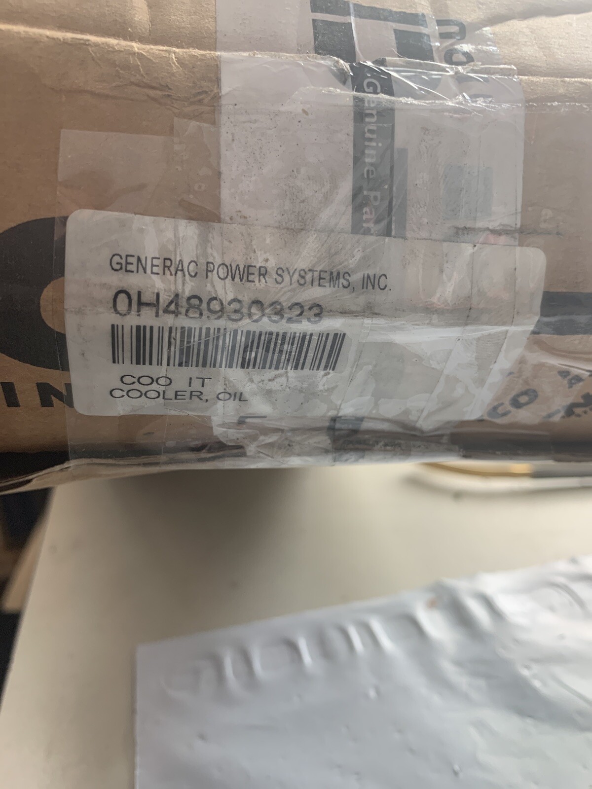 GENERAC 0H48930323 OIL COOLER OEM NEW IN BOX FREE SHIP | eBay