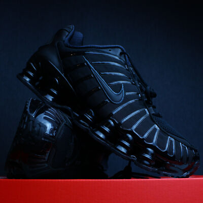 Nike Shox TL ''Black Metallic Hematite Max Orange'' | AR3566-002