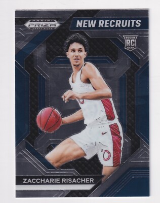 2024-25 Panini Prizm Draft NEW RECRUITS #21 ZACCHARIE RISACHER RC