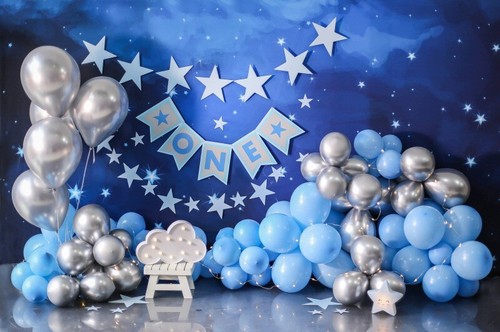 Globos Fotografía Fondo Estudio Fondo Para Fiesta Infantil Decoración de Cumpleaños - Imagen 24 de 57