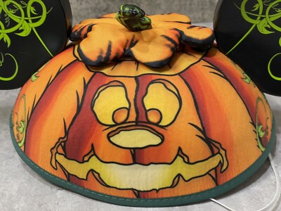 Disney Parks Halloween Jack O Lantern Pumpkin Chip Dale Felt  display picture 3