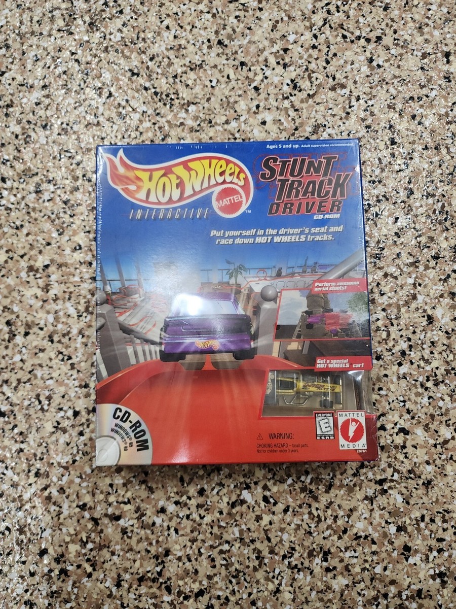 Track Builder Hot Wheels Stunt Track Driver Cars Mattel Hot Wheels