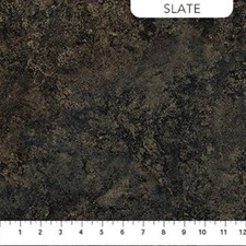 Stonehenge Gradations II By Northcott - Slate Stone Texture  26755-98