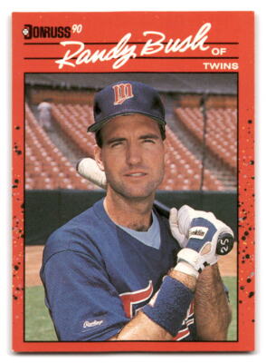 Randy Bush 1990 Donruss #199 Minnesota Twins BASEBALL | eBay