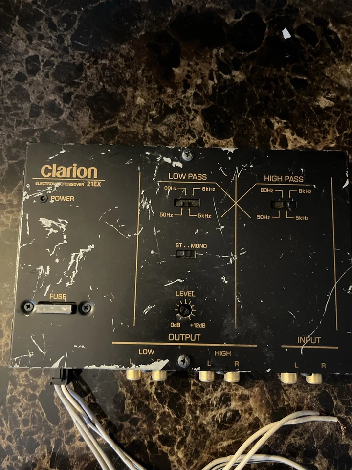 clarion 21ex Electronic Crossover  - Image 2 of 4