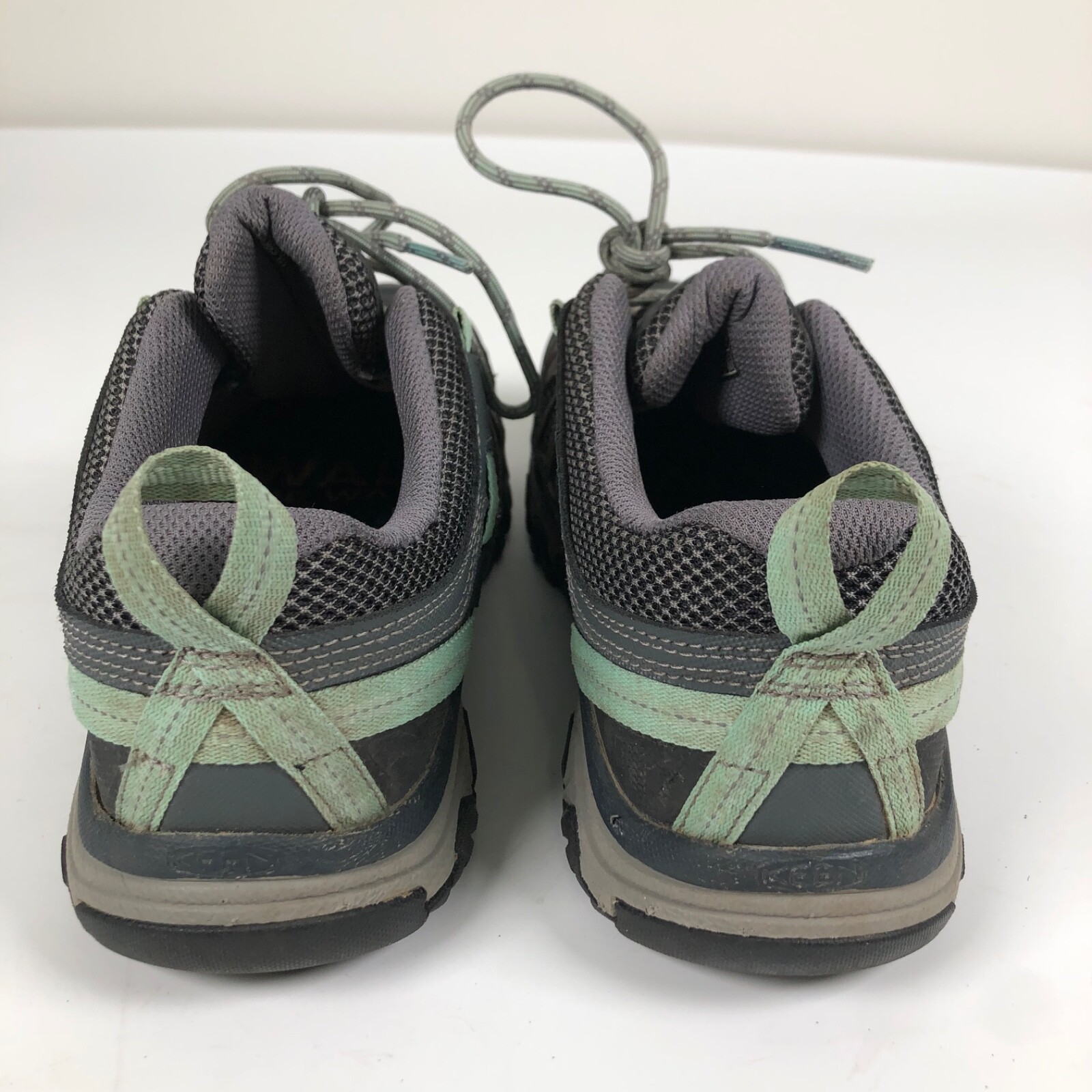 Scarpe casual Keen Targhee da donna taglia 9 US 39 5 grigie in pelle a rete escursionismo trail