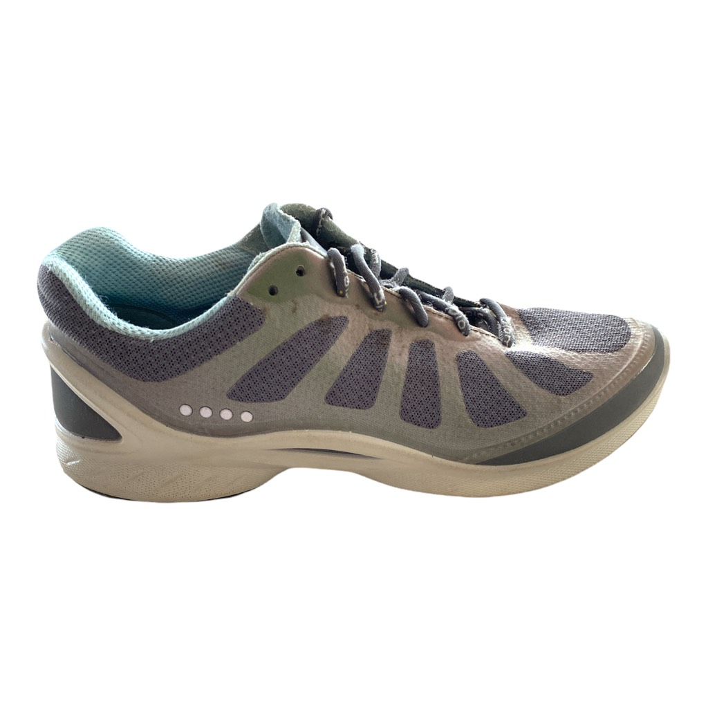ECCO Womens Biom Golf Sneakers Gray Lace Up Low Top Mesh M EUR 36