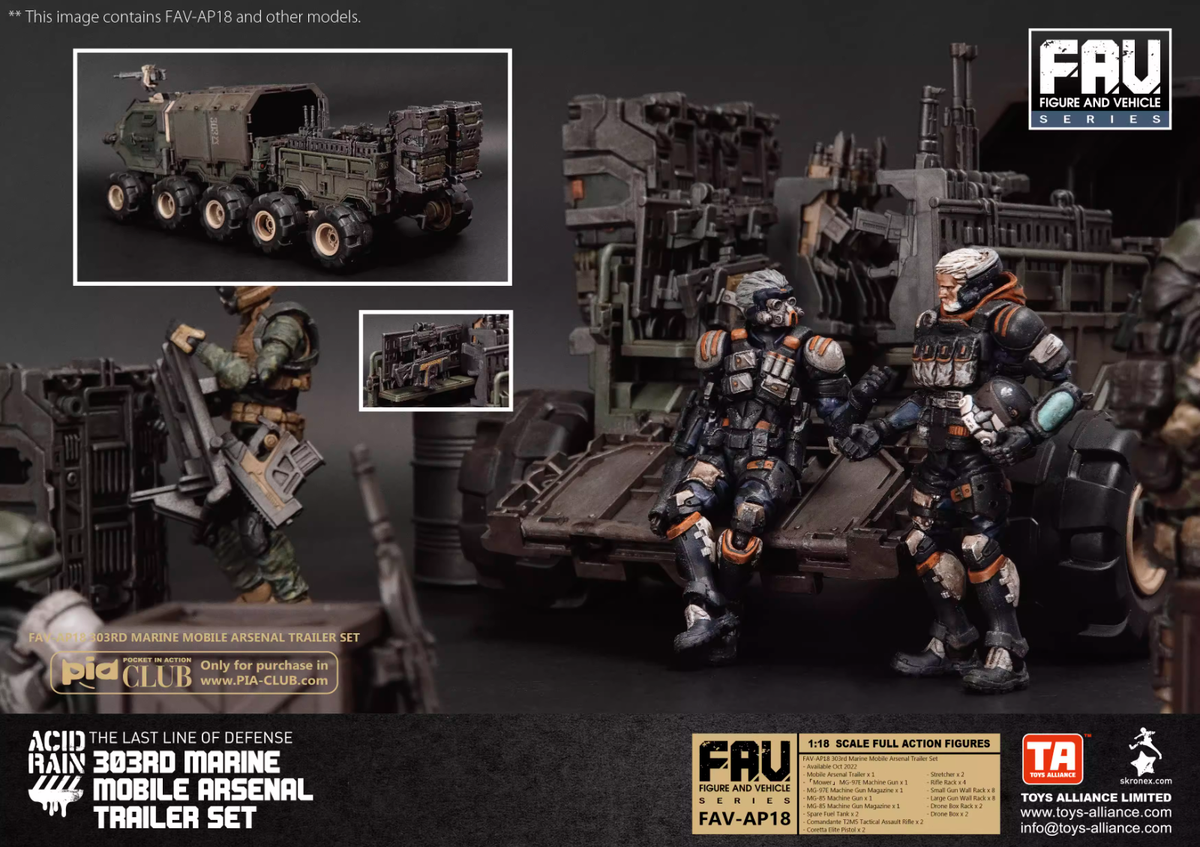 Acid Rain Fav-Sp30 Donovan + AP-18303 Marine Corps Weapon