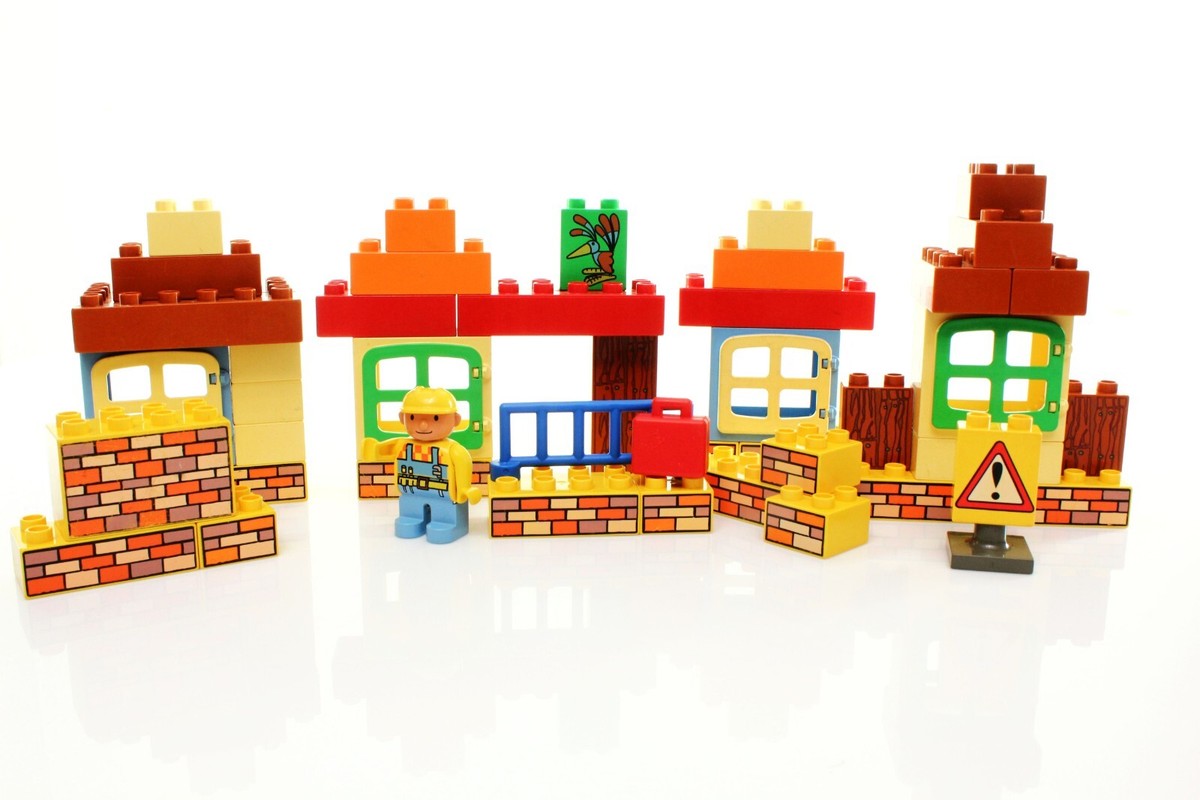 Lego DUPLO Bob The Builder Set 3275 Bob's Big Building Box 100