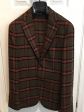 NWT Fiesta Napoli men's plaids blazer MSR 350